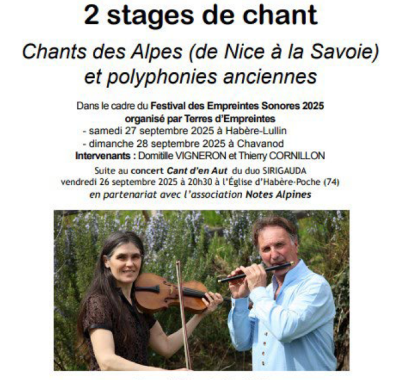 Stage de chant des Alpes_Habère-Lullin