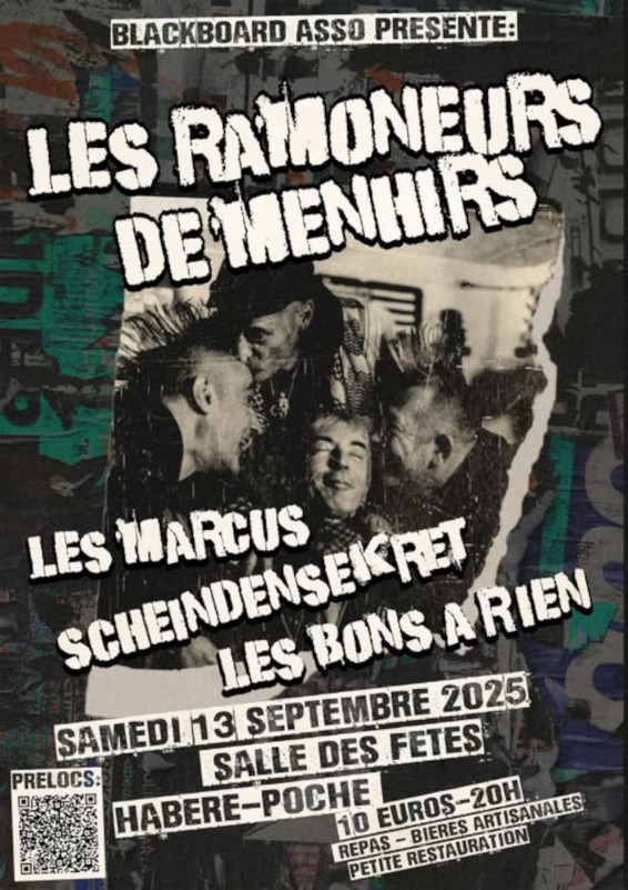 Soirée concerts Punk_Habère-Poche