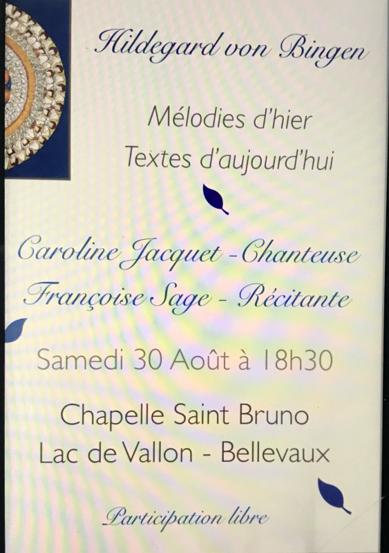 Soirée chants - Hildegard von Bingen_Bellevaux