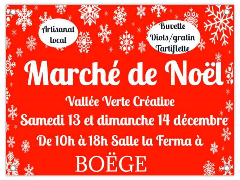 Marché de Noël de la Vallée Verte_Boëge