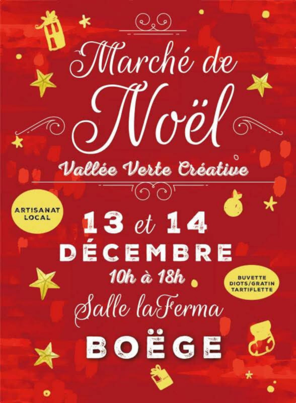 Marché de Noël de la Vallée Verte_Boëge Marché de Noël de la Vallée Verte_Boëge
