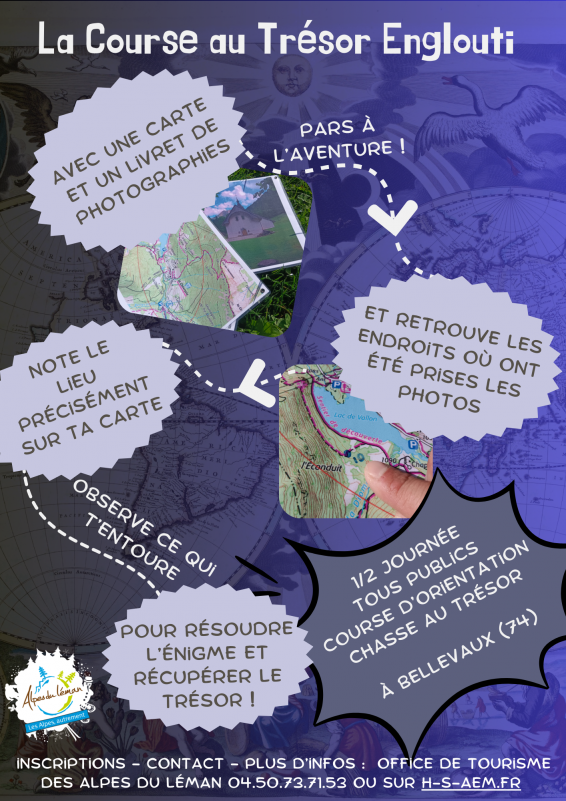 La Course au Trésor Englouti_Bellevaux La Course au Trésor Englouti_Bellevaux