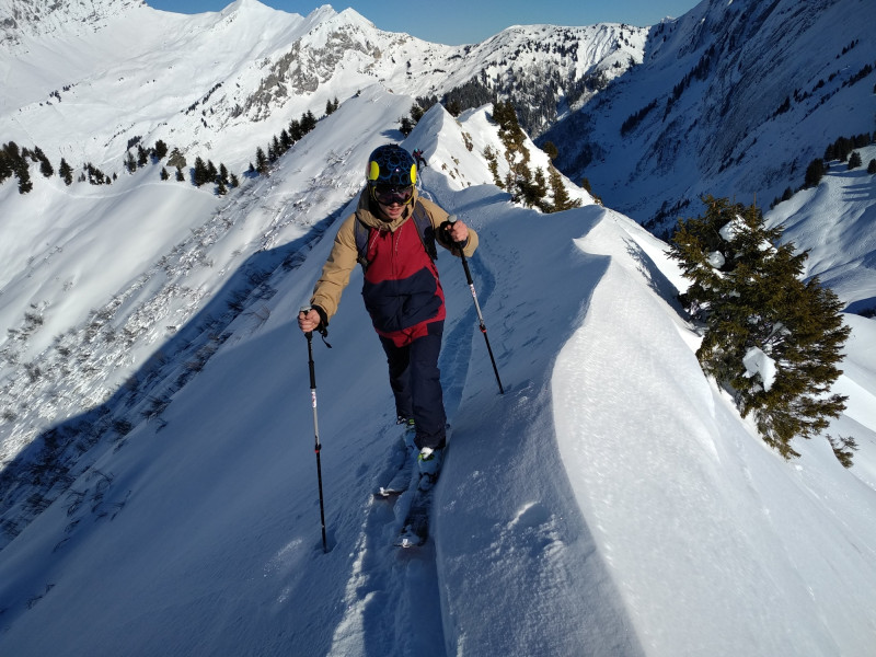 Séjour initiation au ski de randonnée - © OT ADL / V. Glauzy Séjour initiation au ski de randonnée