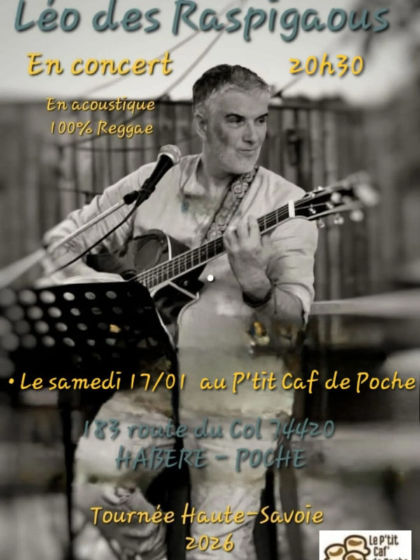 Concert de Léo des Raspigaous_Habère-Poche
