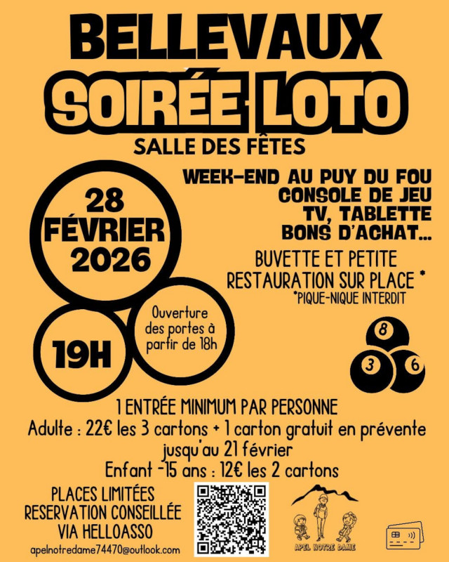Soirée Loto_Bellevaux