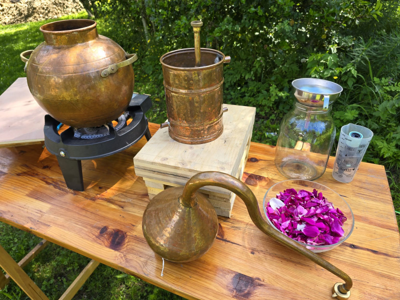 Atelier Découverte de la Distillation (hydrolats et huiles essentielles)_Habère-Poche