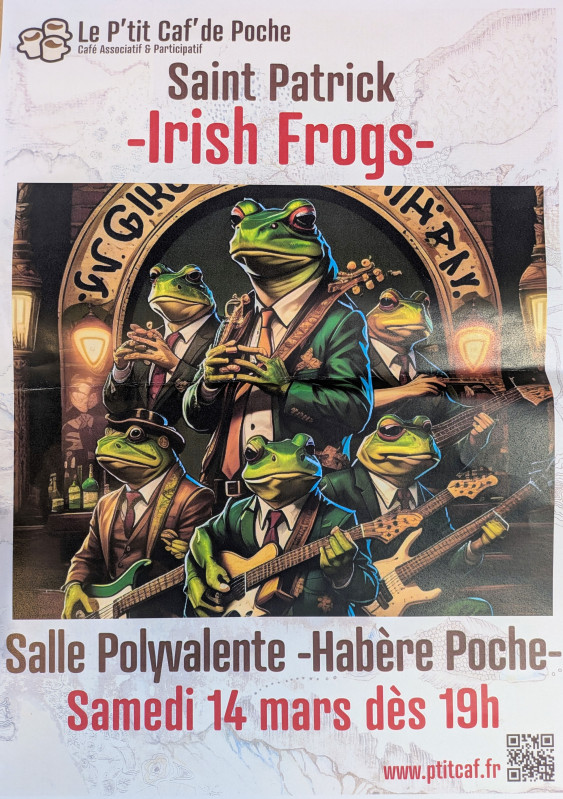 St Patrick's Day at the P'tit Caf'_Habère-Poche