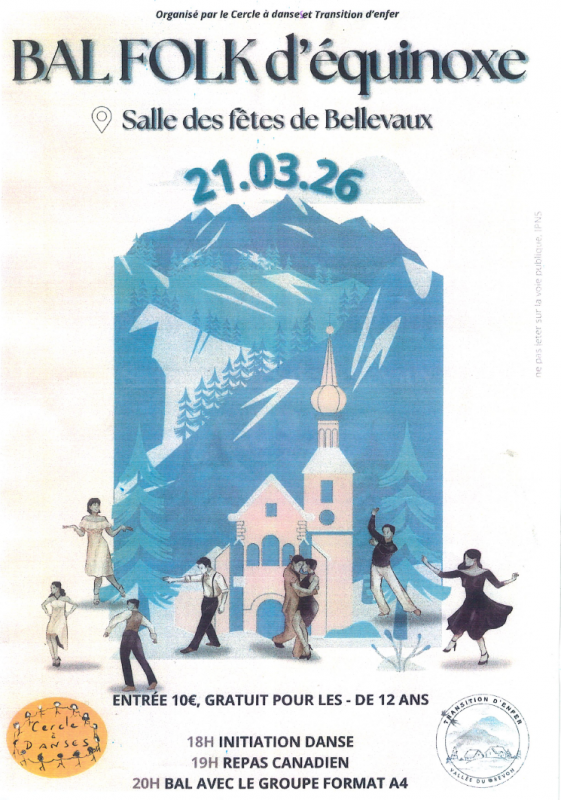Bal folk d'équinoxe_Bellevaux Bal folk d'équinoxe_Bellevaux