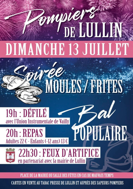 Défilé des sapeurs pompiers et Bal_Lullin - © Pompiers de Lullin Défilé des sapeurs pompiers et Bal_Lullin