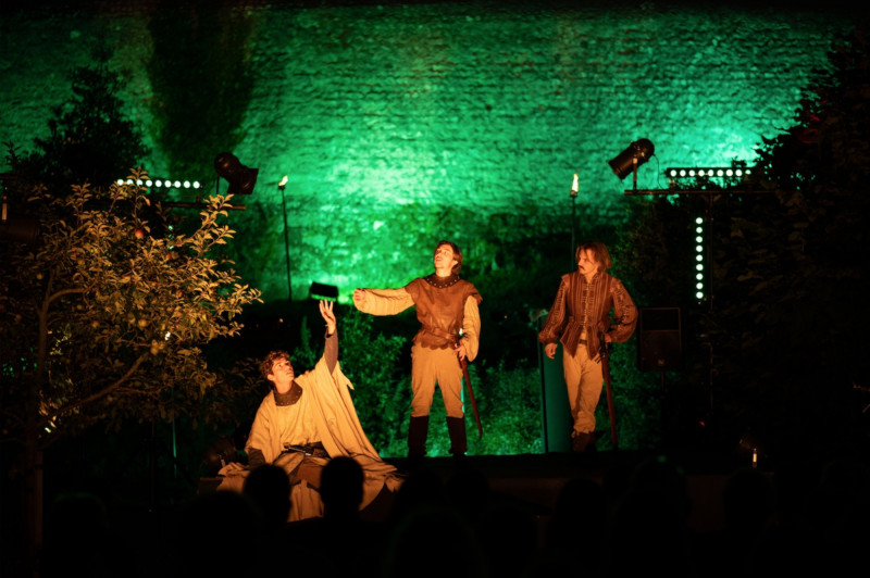 Galaad, La Dernière Prophétie de Merlin - son et lumière théâtral_Habère-Poche