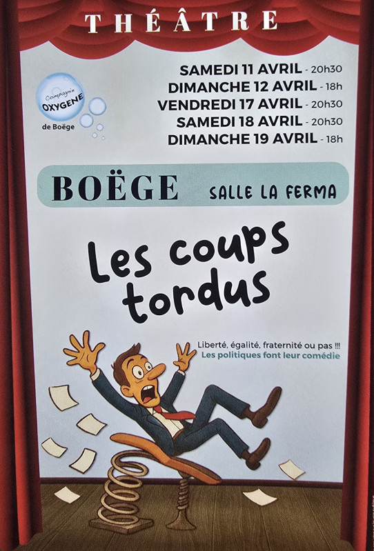 Théâtre « Les Coups Tordus »_Boëge Théâtre « Les Coups Tordus »_Boëge
