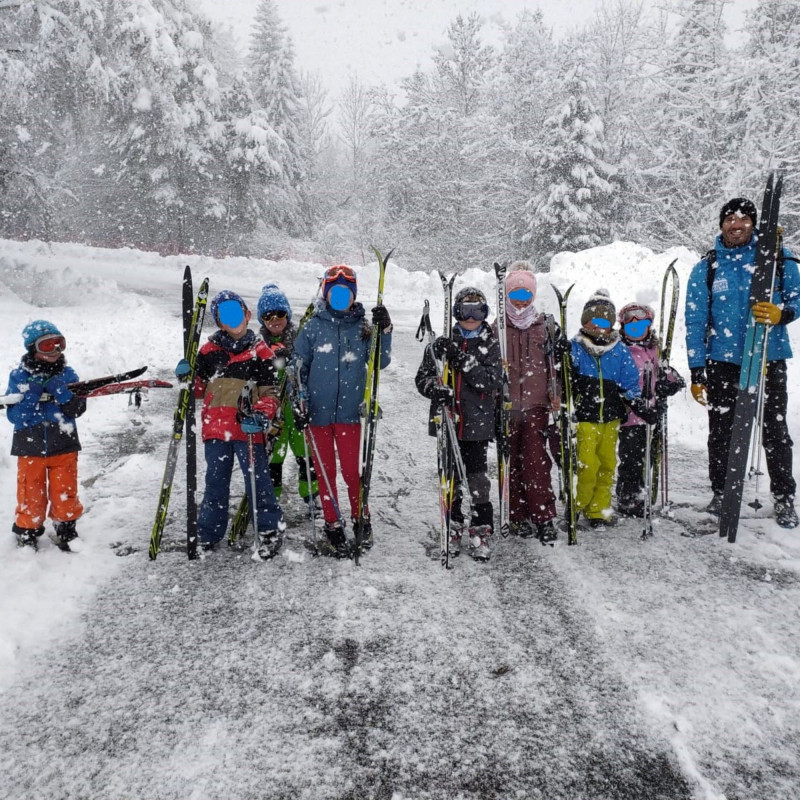 Stage multi-glisses pour débutant dès 6 ans_Habère-Poche - © Foyer des Moises Stage multi-glisses pour débutant dès 6 ans_Habère-Poche