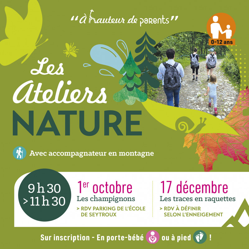 A hauteur de parents : Ateliers nature à Seytroux_Seytroux