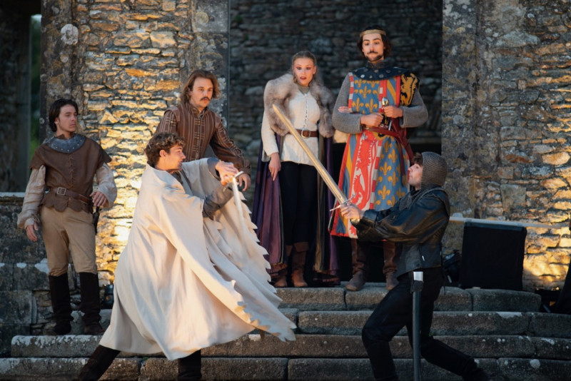 Galaad, La Dernière Prophétie de Merlin - son et lumière théâtral_Habère-Poche