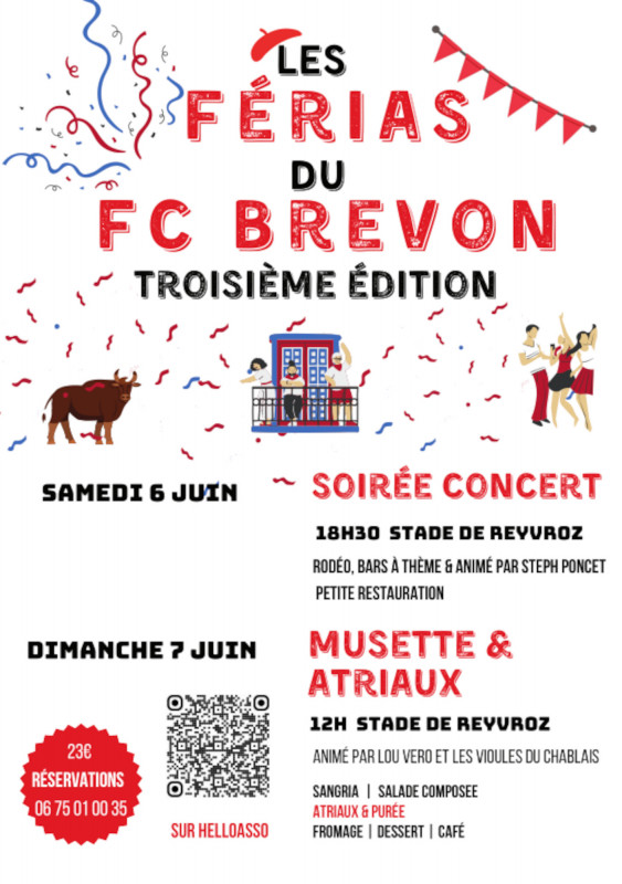 Les Férias du FC Brevon_Reyvroz