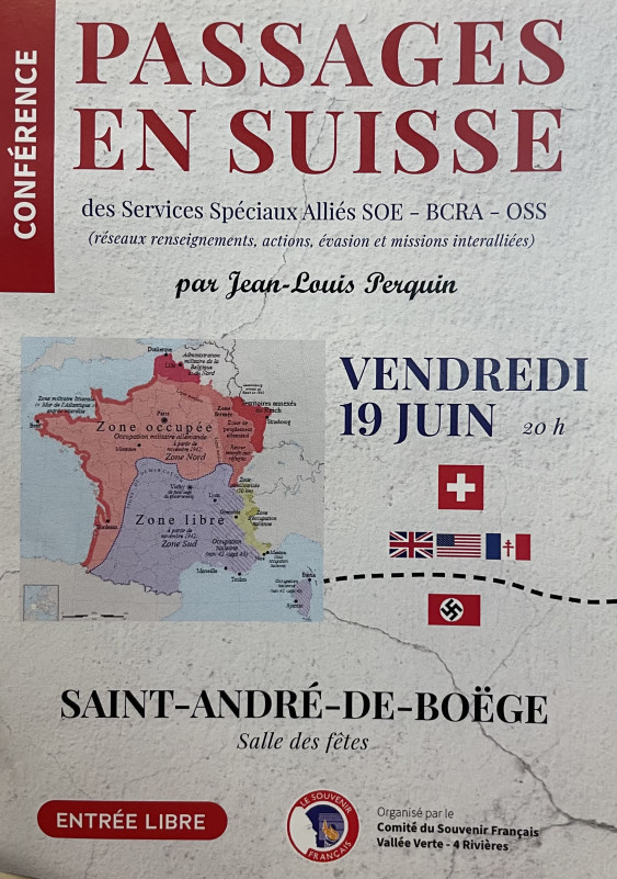 Conférence Passage en Suisse_Saint-André-de-Boëge Conférence Passage en Suisse_Saint-André-de-Boëge