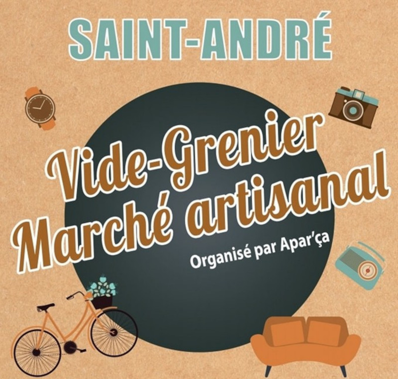 Vide grenier_Saint-André-de-Boëge - © Comité Apar'ça Vide grenier_Saint-André-de-Boëge