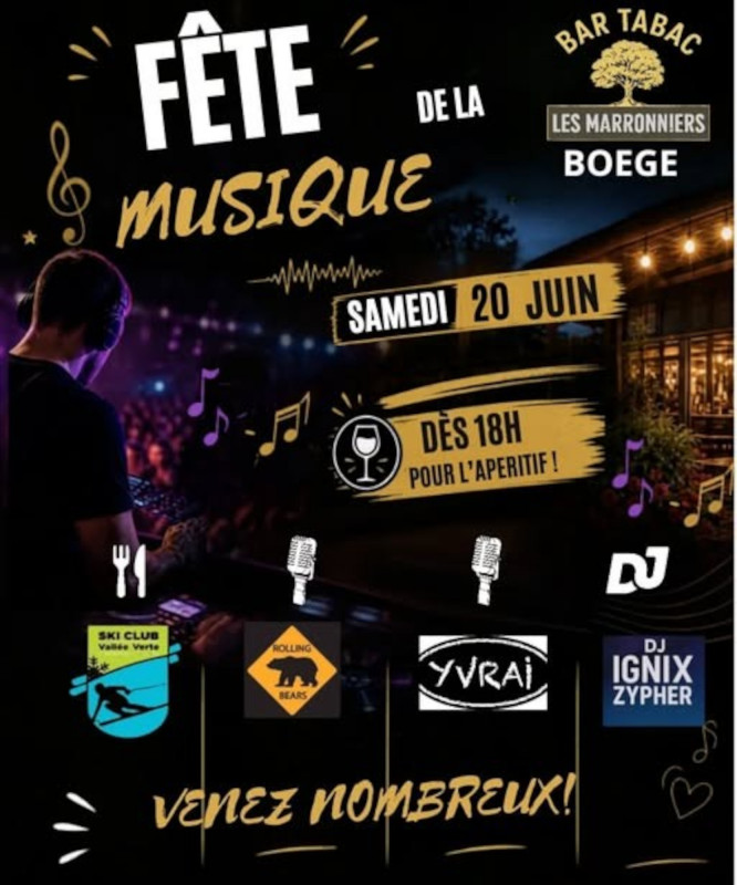 Fête de la Musique à Boëge_Boëge