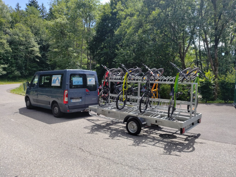 (Guided) mountain bike ride along the Menoge_Habère-Poche