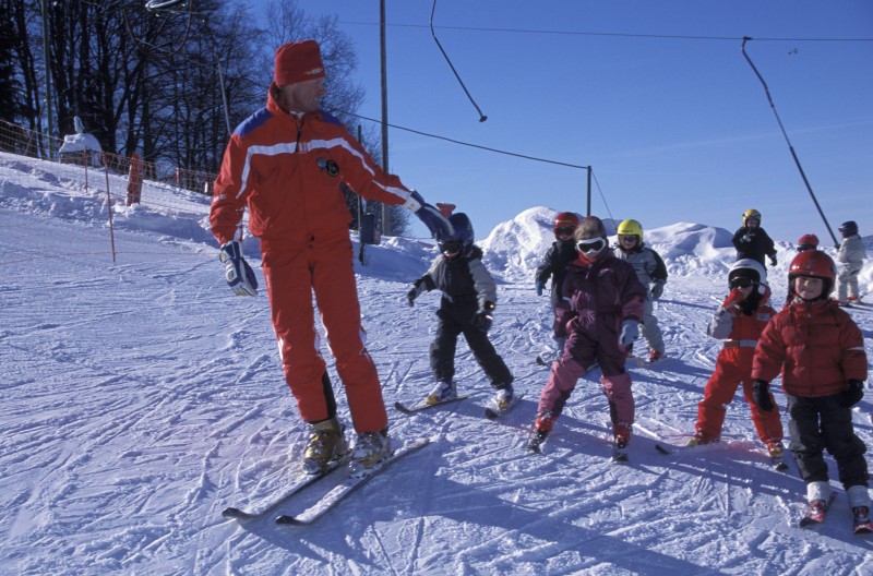 Cours collectifs - © Office de Tourisme des Alpes du Léman - Gilles Place Cours collectifs
