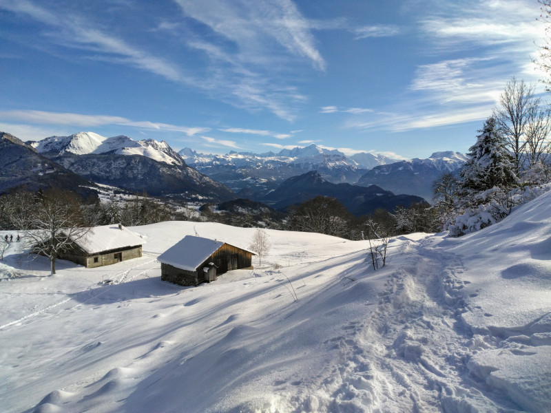 Montagne Enneigée_Habère-Poche