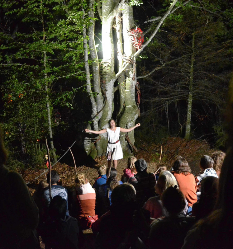 Parcours Démons et Merveilles en Nocturne - © RETA Terres de Culture Parcours Démons et Merveilles en Nocturne