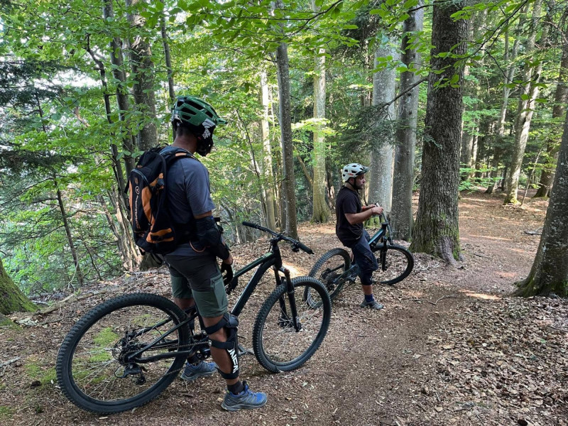Mountain bike test sessions_Habère-Poche