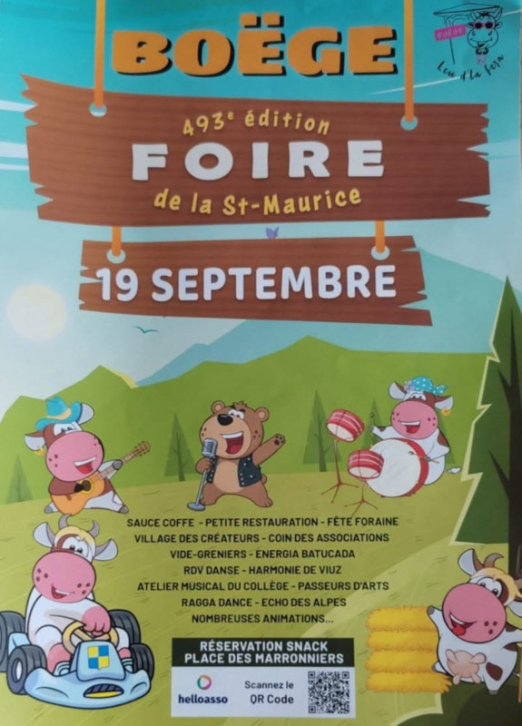 Foire de la Saint Maurice-Boëge_Boëge