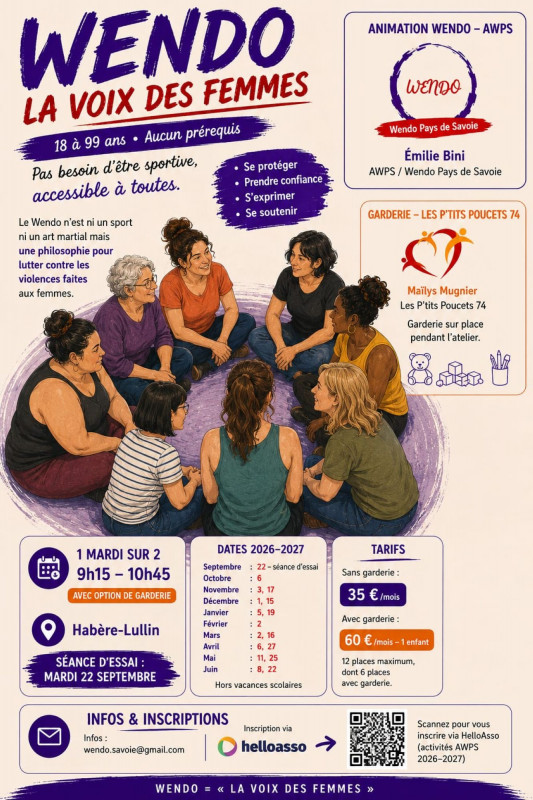 Wendo la voix des femmes_Habère-Lullin - © Wendo Savoie Wendo la voix des femmes_Habère-Lullin