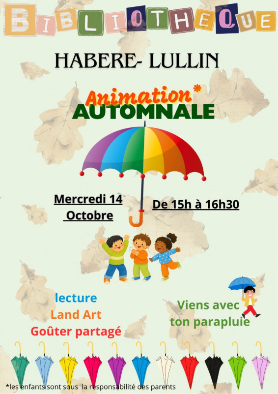 Animation automnale