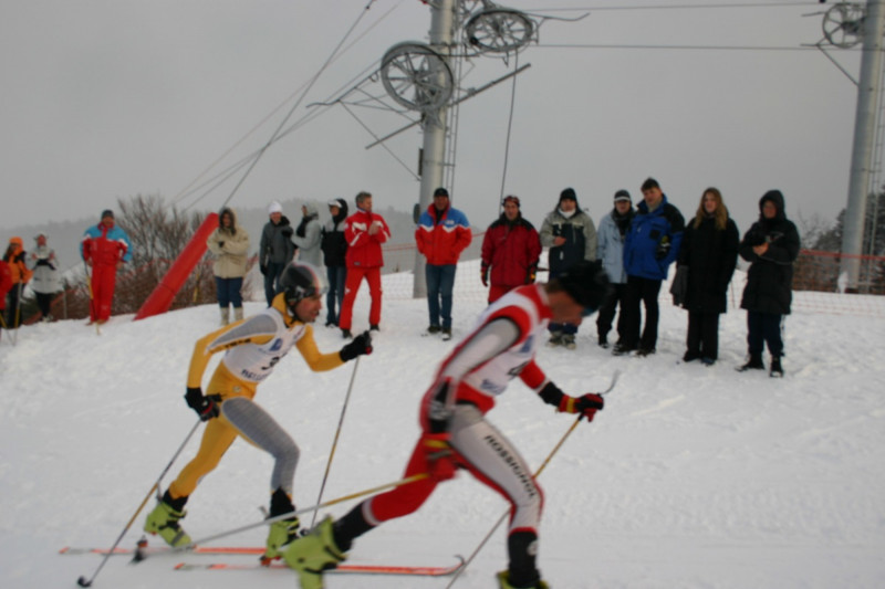 Course de ski de randonnée 