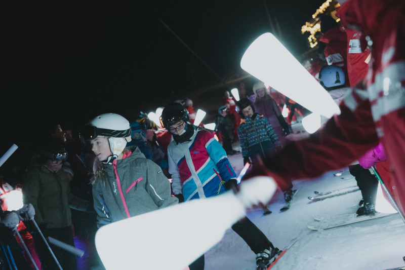 Torchlight descent Hirmentaz_Bellevaux