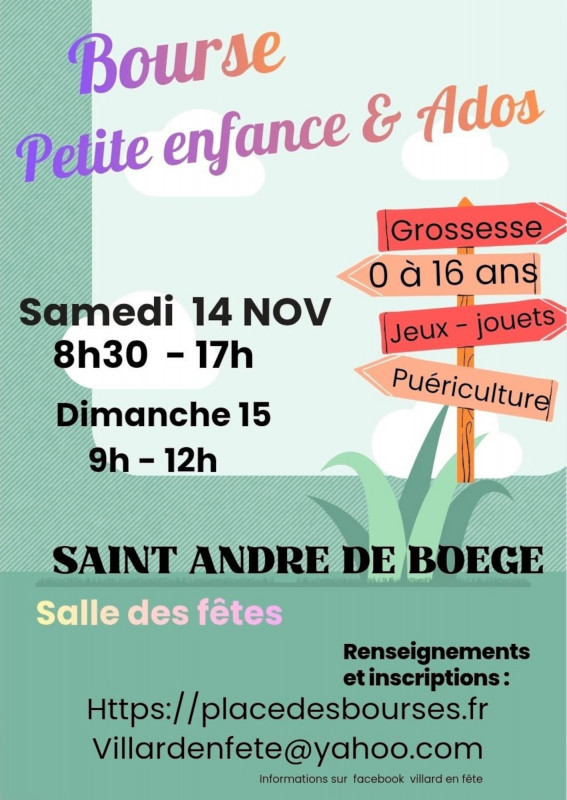 Fall/Winter early childhood sale_Saint-André-de-Boëge