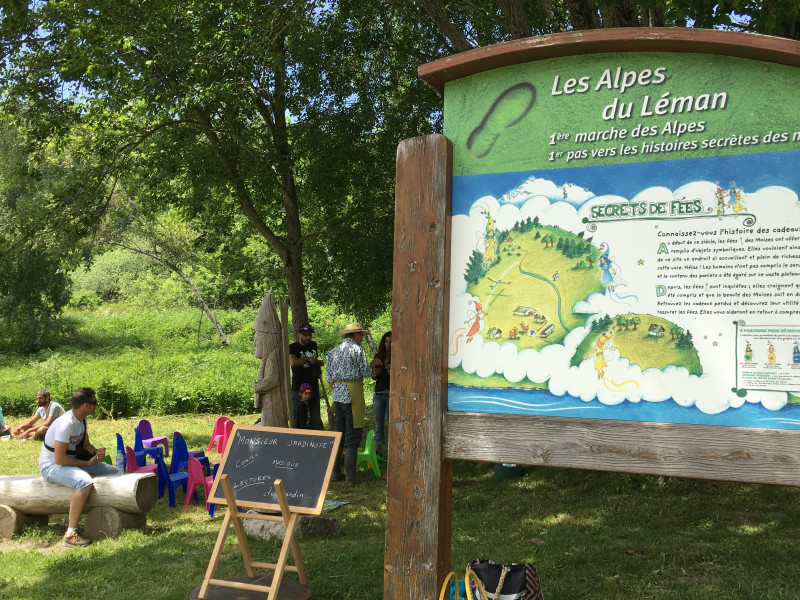 Pause bucolique au cercle des fées